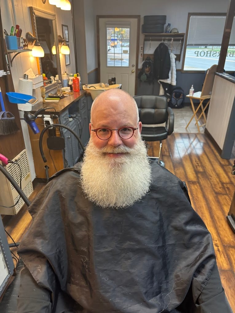 Classic barbershop interior at Grandville Barbershop - Est. 1961